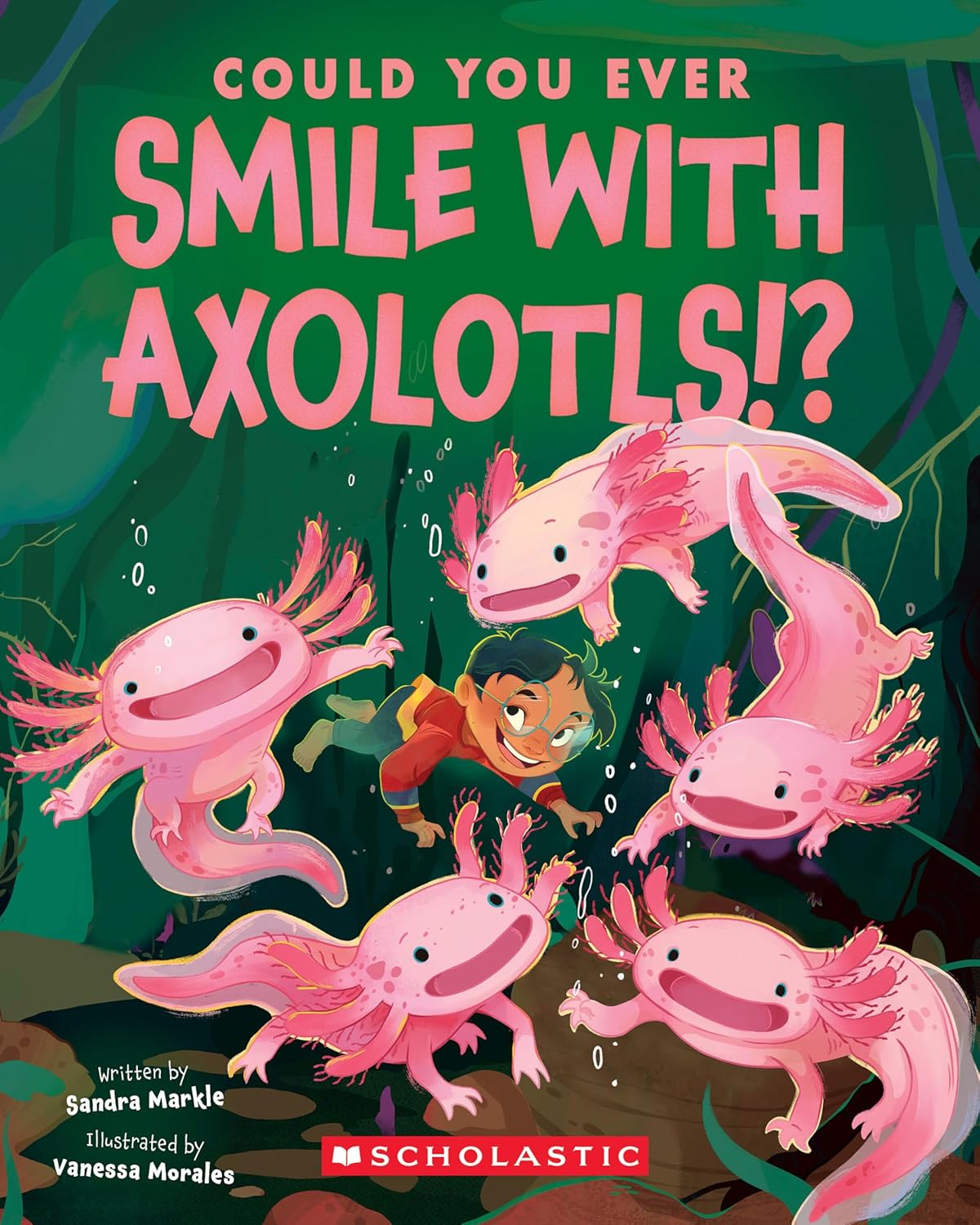 Image for "Could You Ever Smile with Axolotls!?"