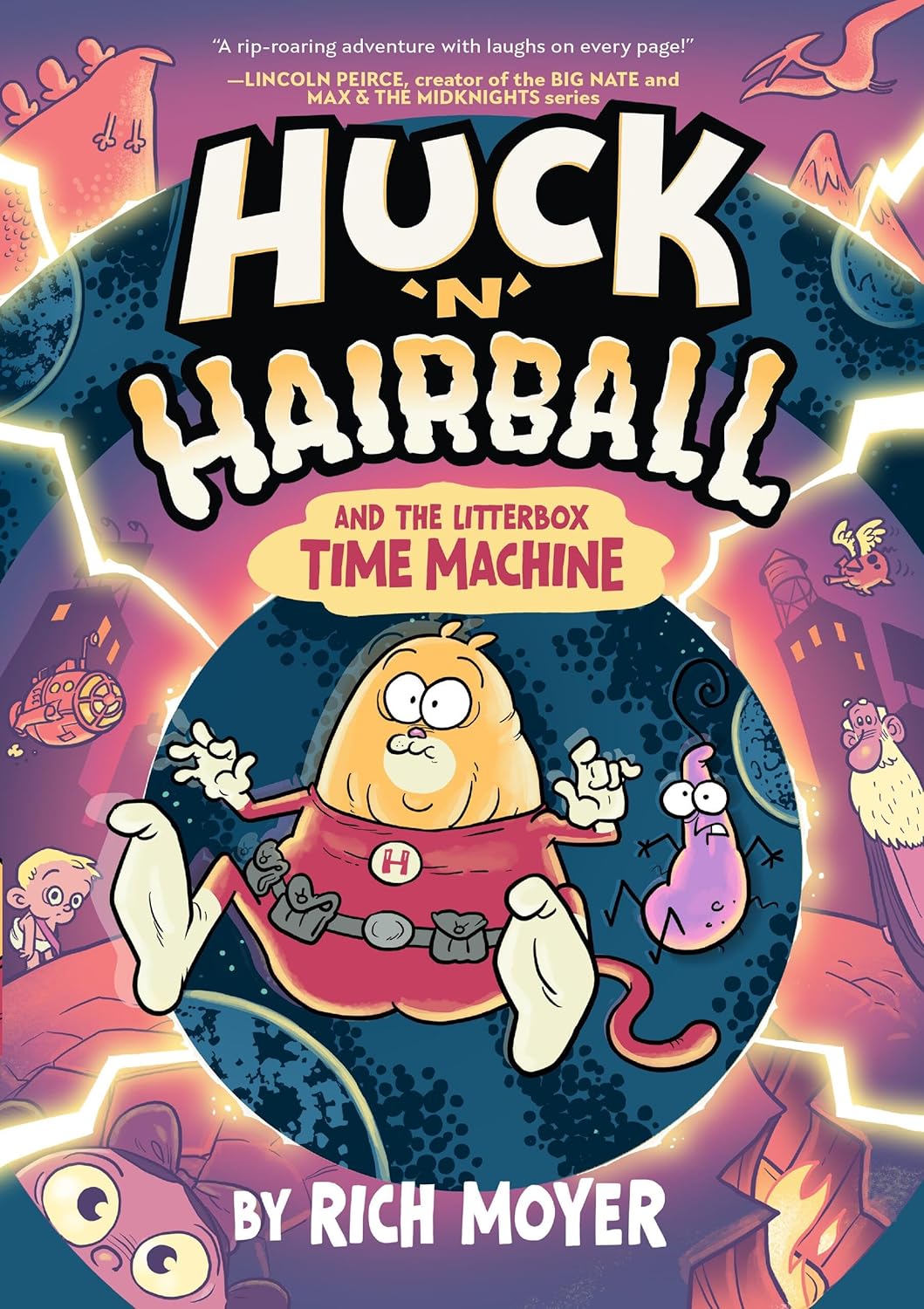 Image for "Huck & Hairball and the Litterbox Time Machine"