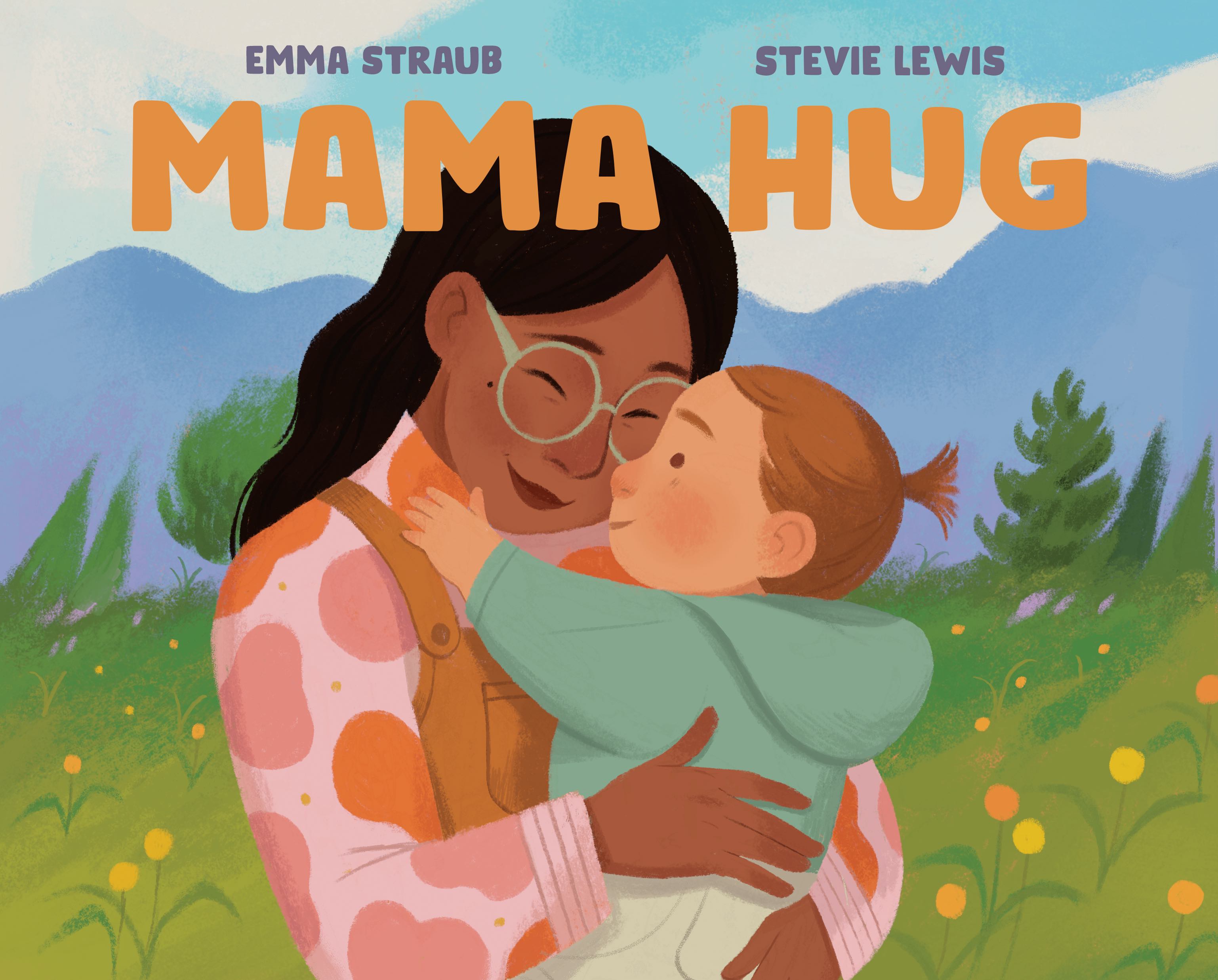 Image for "Mama Hug" - a mother hugging her child