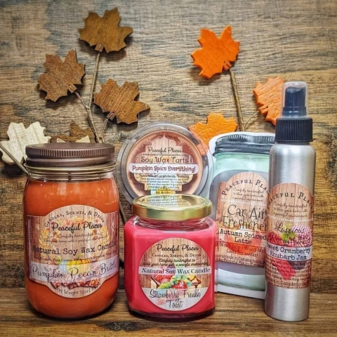 candles made by Jenny