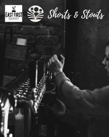 Shorts and Stouts - draft beer with the East First Street and TCPL Logo