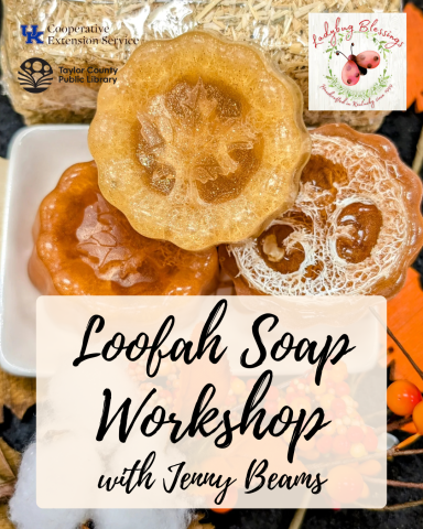 loofah soap workshop with jenny beams