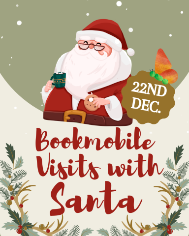 Bookmobile Visits with Santa 