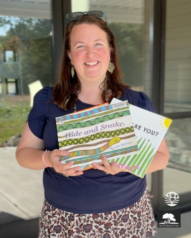 Children's Librarian Antonia Bottoms at Clay Hill