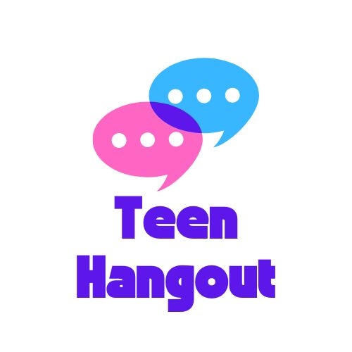 Teen Hangout with talk bubbles