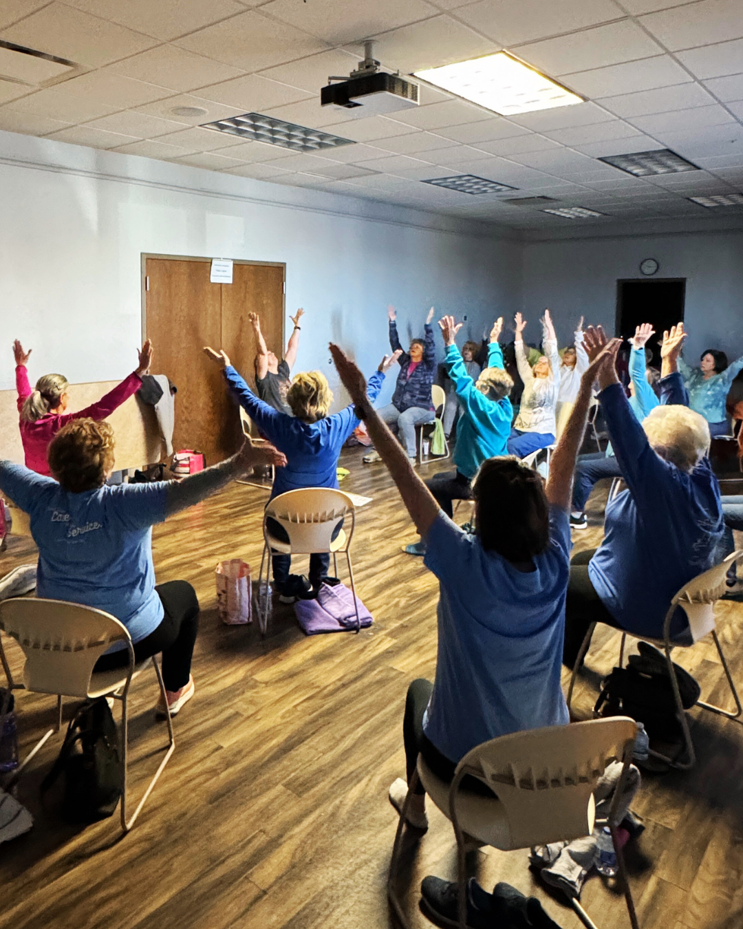 Chair Yoga at TCPL